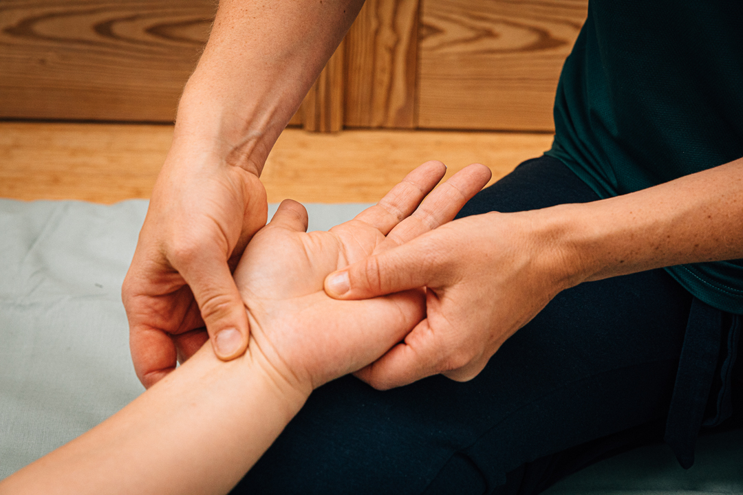 Shiatsu massage behandeling